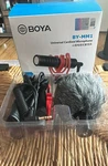 Boya BY-MM1 Compact Shotgun Video & On-camera Mini Recording Microphone, Black. Fixed Price $17.95.