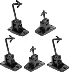 Videosecu 5 Black Universal Satellite And Audio Speaker Mount Bracket. Fixed Price $59.70.
