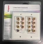 Legrand On-q WP9009-WH-V1 7.1 Home Theater Connection Kit White Speaker Sub. Fixed Price $24.90.