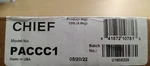 Chief Model PACCC1, Center Channel Speaker Adapter (up To 50" Tvs). Fixed Price $135.00.