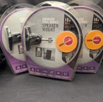 Lot Of 3 Omnimount 10.0 Wall Speaker Mounts Black Stainless Steel Lb New. Fixed Price $32.55.
