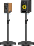 Adjustble Bookshelf Speaker Stands & Studio Monitor Pair, Height Extend 2. Fixed Price $97.00.