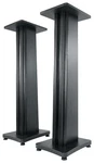 2) Rockville SS36B Black Wood Grain 36" Speaker Stands Fits Pioneer DM-50D/CMXEG. Fixed Price $149.95.