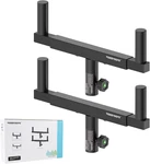 Set Of 2 Dual Speaker Bar Mounting Fork Bracket Pole Width Adjusta. Fixed Price $50.81.