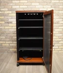 Salamander Designs Synergy 402 Audio Rack - American Cherry /black Door Frame. Fixed Price $975.00.