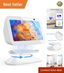 Stand For Echo Show 5 3RD Gen, Adjustable Tilt Swivel Anti-slip Base St.... Fixed Price $26.49.