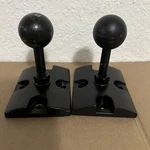 Pair Of Jbl 179-00002-00 179-00002-01 Ball Mounts For Control 25 And 28 Speakers. Fixed Price $70.00.