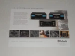 Mcintosh C1000 Tube Brochure, Specs, Info, 2 Pgs Preamplifier. Fixed Price $12.00.
