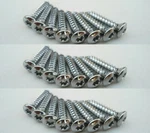 24 Chrome Bezel/grille Screws! For All Pickup Ramcharger Mopar Van/car Etc. Fixed Price $38.00.