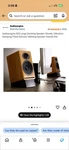 Audioengine Speaker Stands/isolation Wedges. Fixed Price $25.00.