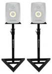 (2) Rockville Adjustable Studio Speaker Stands For Krk VXT-4. Fixed Price $64.95.