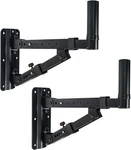 Sound Town 2-PACK 35MM Wall Mount, 180 Swivel, 20 Tilt, Black. Fixed Price $101.11.