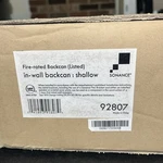Sonance Fire-rated In-wall Backcan (listed) Enclosure 92807. Fixed Price $99.00.