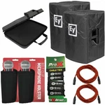 Electro Voice ETX-15P Padded Speaker Covers (pair) + Carry Case Cables. Fixed Price $298.40.