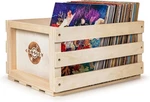 AC1004A-NA Record Storage Crate Holds Up 75 Albums Natural. Fixed Price $55.99.