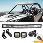 Weisen Roof 32" Led Light Bar Mount Wire KIT+3" Pods For Polaris Rzr Pro Xp/xp 4. Fixed Price $116.99.