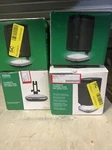 4-FLEXSON Illuminated Charging Lighted Speaker Stand Black/chrome For Sonos Play. Fixed Price $120.00.