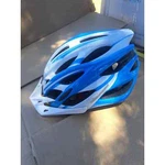 Sale! Blue&wht Shinmax Usb Lighted Adult Bike Helmet Lightweight 57-62 Cm Med-lg. Fixed Price $26.00.