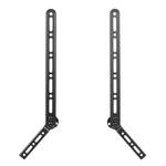 Universal Sound Bar Steel Bracket Speaker Above Or Below Wall Mounted T.... Fixed Price $12.00.