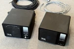 Anchor Powered Pa Audio Speakers AN-1000 & AN1001 W/6 , 35 75 Cables! Ln. Fixed Price $110.25.