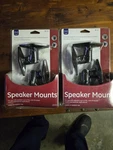 2 Sets Of Two Ge Speaker Mounts, 70567, Universal Design. Fixed Price $19.99.