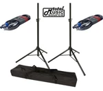 Strukture Promo Speaker - 2 Heavy Duty Steel Stands W/ Cables & Nylon Carr. Fixed Price $104.95.