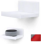 Brainwavz 5.4" Adhesive Floating Shelf For Small, White. Fixed Price $24.44.