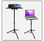 Pyle Laptop & Projector Stand, Tripod With Adjustable Height 28"-50", Port. Fixed Price $27.99.