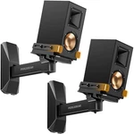 Perlegear Speaker Wall Mounts, Bookshelf Mounting Brackets With Dual .... Fixed Price $70.22.