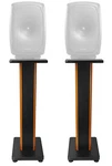 (2) Rockville 28" 2-TONE Studio Monitor Speaker Stands For Genelec 8331 Sam. Fixed Price $99.95.