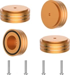4 Pcs Speaker Feet Aluminum Hifi Turntable Isolation Stand. Fixed Price $37.99.