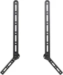 Vivo Universal Sound Bar Steel Bracket Speaker Mount Above Or Below Black. Fixed Price $34.99.