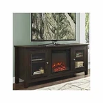 Walker Edison 58 Wood Media Tv Stand Console With Fireplace. Fixed Price $442.33.