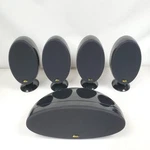 4 Kef HTS3001 Satellite Speakers With HTC3001 Center. Fixed Price $429.97.