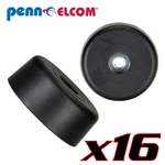 Sixteen Pack Penn Elcom F1686 Rubber Cabinet Foot 1.57"DIA 0.61" Heavy-duty. Fixed Price $13.60.