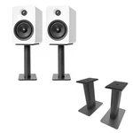 Kanto: SP9 Desktop Speaker Stands For YU2 / YU4 (9" Height Black Pair). Fixed Price $69.99.