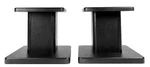 2 Rockville RHT8B Computer/bookshelf Desktop Speaker/studio Monitor Stands-black. Fixed Price $49.95.