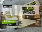 Sanus VLF613-B1 Super Slim Full Motion Wall Mount For Tvs 40" To 80" Openbox. Fixed Price $199.99.