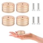 Audiocrast 4X Hifi Speaker Spikes Isolation Feet Pad, Aluminum 40X20MM Turnta.... Fixed Price $27.57.