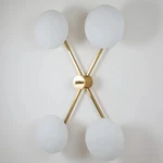 Surface 4 Ceiling Flush Mount Light Wall Lamp Mid Century Fixture. Fixed Price $509.56.