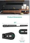 Wali Elegant Sound Bar Wall Mount Mod SON003-B Para Sonos Arc Minimalista.. Fixed Price $28.00.