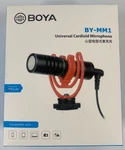 Boya BY-MM1 Compact Shotgun Video & On-camera Mini Recording Microphone, Black. Fixed Price $17.00.