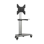 Tripplite DMCS3255SG62 Rolling Tv Cart 32-55IN Black Glass. Fixed Price $442.64.
