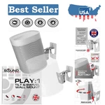 Dual Swivel & Tilt Wall Mount For Sonos PLAY:1 - Easy Installation Kit. Fixed Price $44.09.