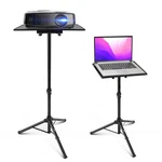 Pyle Laptop & Projector Stand, Tripod With Adjustable 23" 41", Black. Fixed Price $56.99.