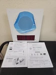 Cyberdata Ral 9002 Voip Sip-enabled Talk-back Speaker W/ 011154 Wall Mount Clock. Fixed Price $695.00.