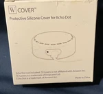 Protective Silicone Cover For Echo Dot By Wasserstein (gray). Fixed Price $7.99.