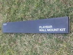 New Sonos Playbar Wall Mount Kit PBRWMWW1 Soundbar Bracket Oem Black. Fixed Price $42.62.