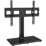 Perlesmith Swivel Universal Tv Stand Mount For 32-86 32" To 86" Screen, Black. Fixed Price $109.13.