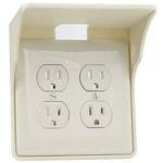 Power Perch Double Wall Outlet Shelf With Cord Storage Strap - Declutter & Re.... Fixed Price $31.45.
